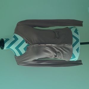 Lauren Conrad: Blush Lace Back Cardigan